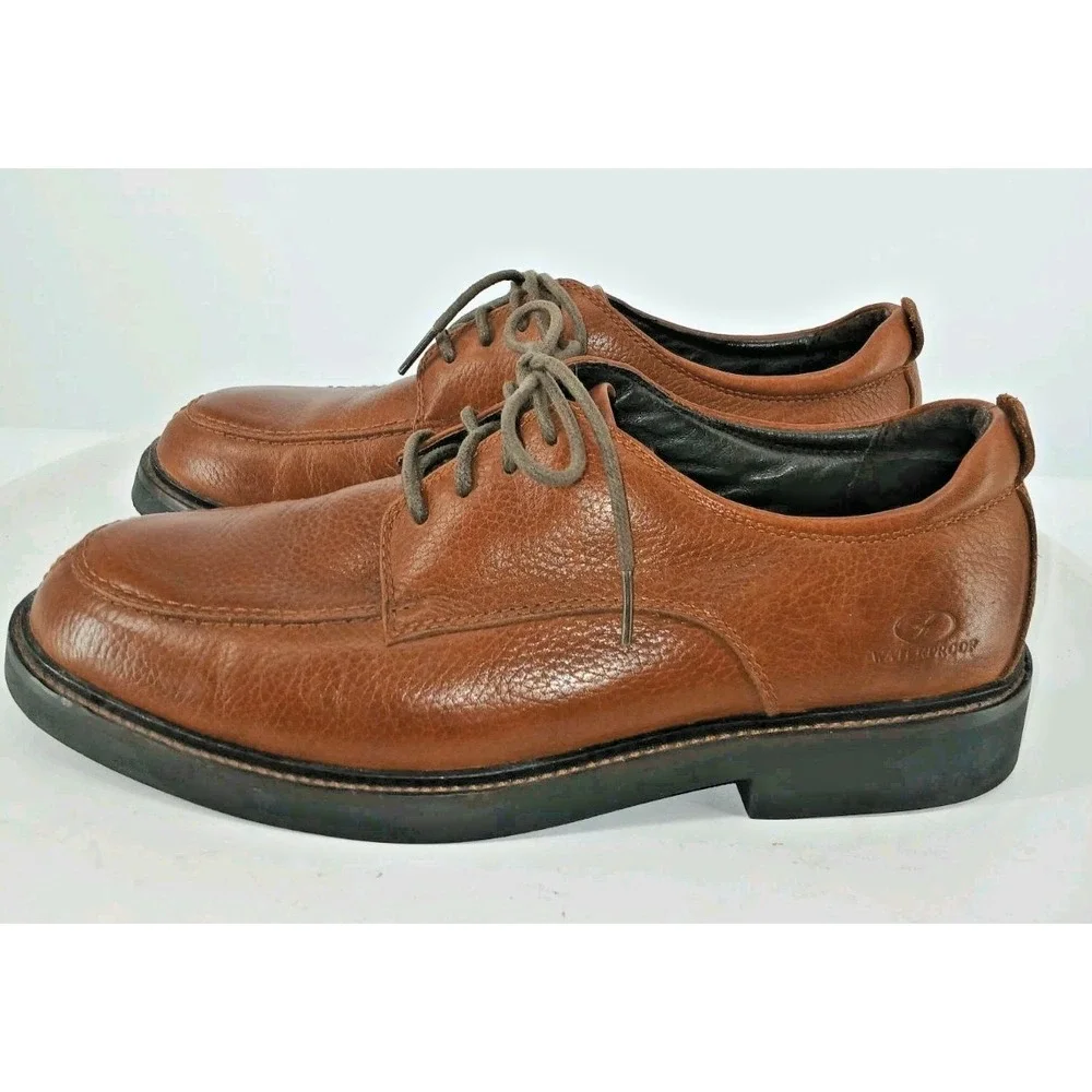 Florsheim DM2 Comfortech Oxford #18426-64 Brown Leather Shoes Size 10.5   DB5